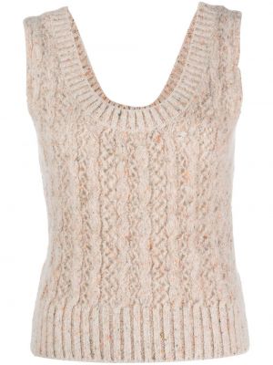 Strikke tank top Ermanno Scervino