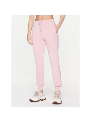Pantaloni sport Guess roz