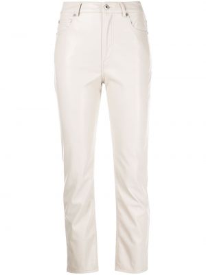 Pantaloni Jonathan Simkhai Standard - alb