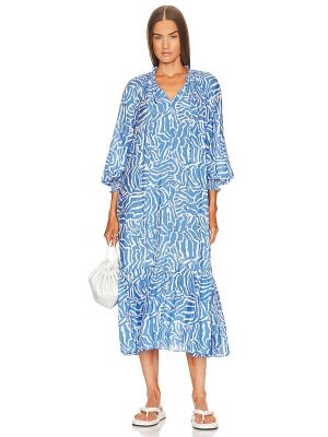 Mini robe Diane Von Furstenberg bleu