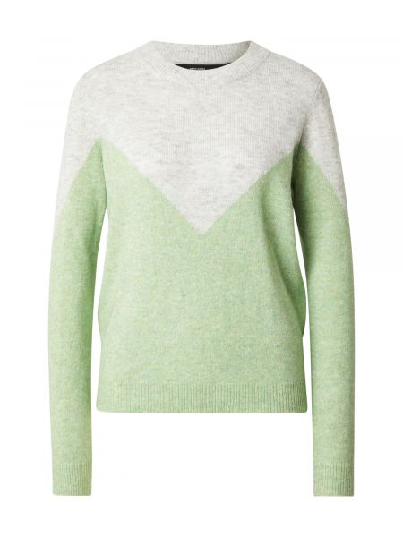 Meleret pullover Vero Moda grå