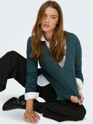 Sweter Jacqueline De Yong zielony
