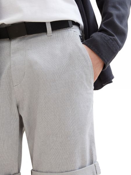 Pantaloni chino Tom Tailor Denim grigio