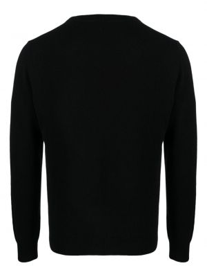 Džemperis ar apaļu kakla izgriezumu Cenere Gb melns