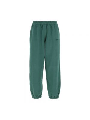 Spodnie sportowe bawełniane Vetements zielone