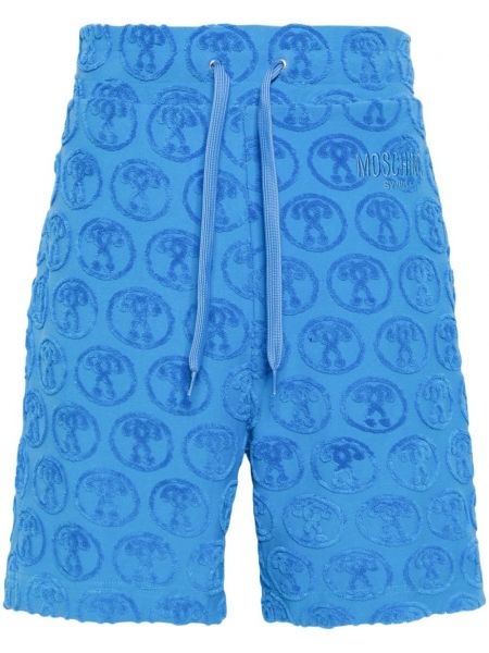 Shorts de sport Moschino bleu