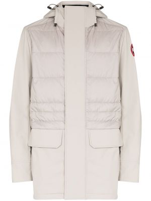 Hette parka Canada Goose grå