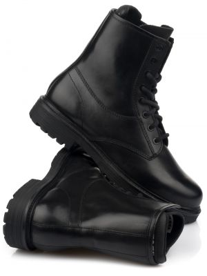 Kotníkové boty Diesel černé