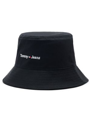 Sportinio stiliaus kepurė su snapeliu Tommy Jeans juoda