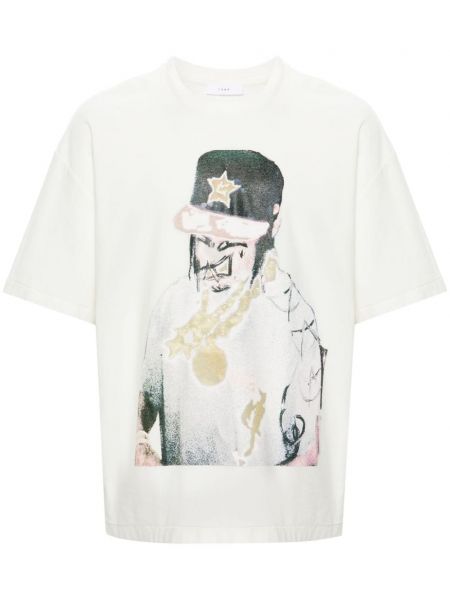 T-shirt en coton à imprimé 1989 Studio blanc