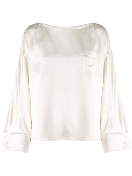 Blus med båtringning 3.1 Phillip Lim vit