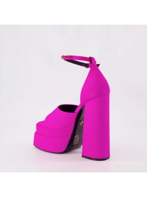 Calzado con plataforma Versace rosa