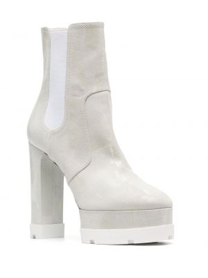 Ankle boots na platformie Casadei