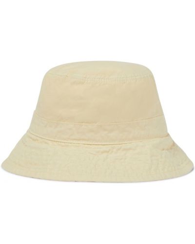 Bavlněný klobouk Jil Sander béžový