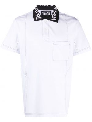 Polo Versace Jeans Couture bianco