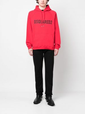 Hoodie Dsquared2 rouge