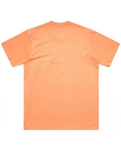 Tričko s potiskem Supreme oranžové