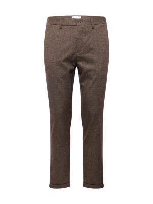 Pantaloni chino Lindbergh marrone