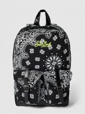 Камуфляжный рюкзак с принтом Mc2 Saint Barth черный