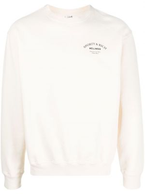 Rund hals trykt sweatshirt Sporty & Rich