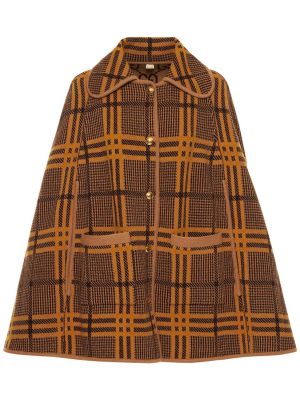 Abrigo de lana Gucci marrón