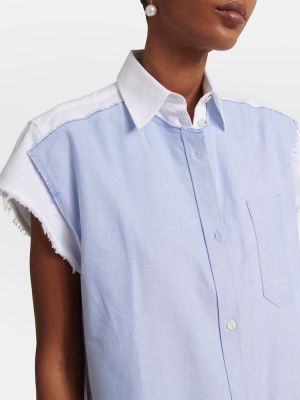 Camicia di cotone Jw Anderson blu
