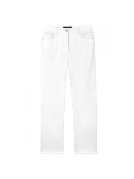 Białe spodnie Luisa Cerano