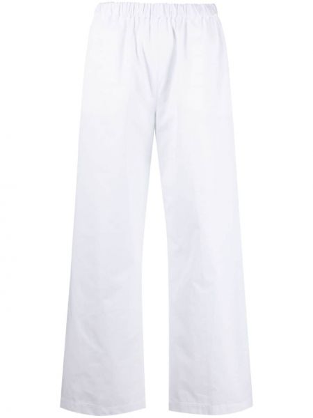 Rovné kalhoty Aspesi bílé