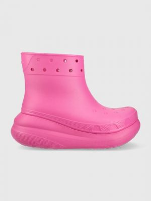 Ботинки Crocs розовые