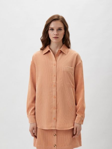 Рубашка 6pm оранжевая