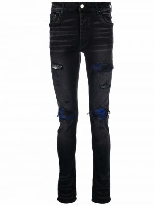 Nødlidende stretch jeans Amiri svart