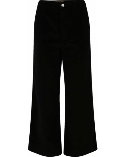 Широки панталони тип „марлен“ Qs By S.oliver черно