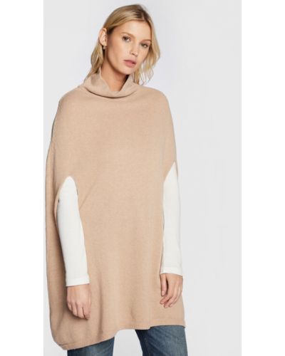 Poncho United Colors Of Benetton beige