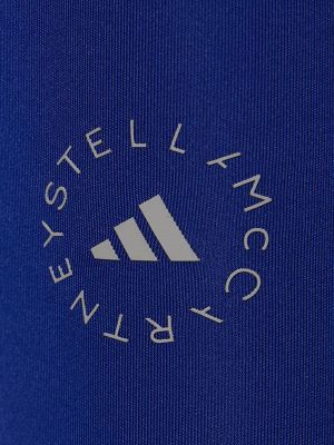 Legíny Adidas By Stella Mccartney modré