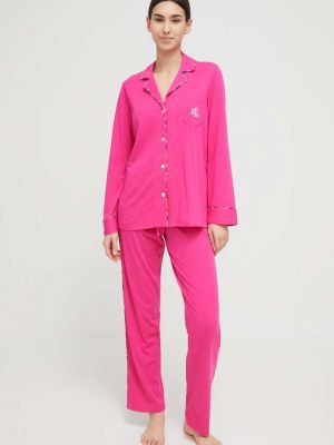 Lauren Ralph Lauren pizsama női, rózsa - Rózsaszín