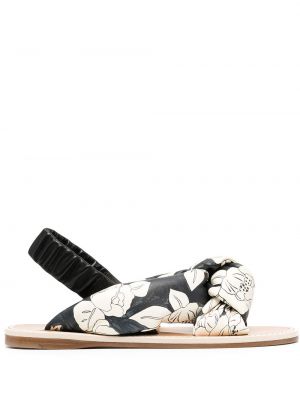 Sandalias con estampado Miu Miu