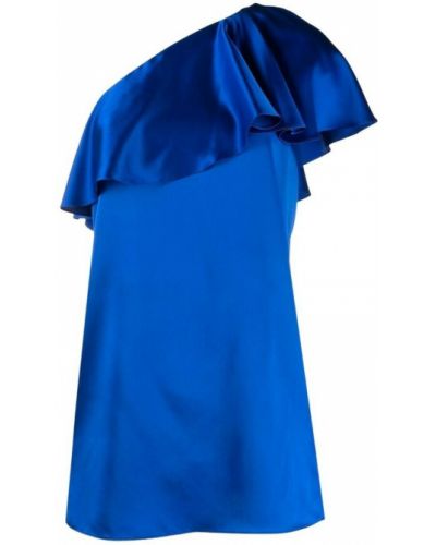 Sukienka Saint Laurent, niebieski