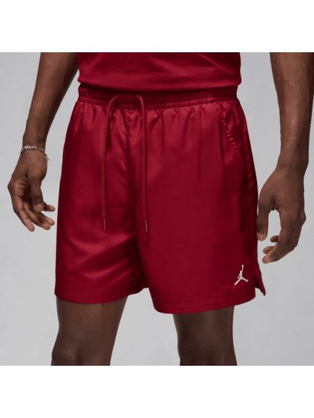 Shorts tressées Jordan rouge