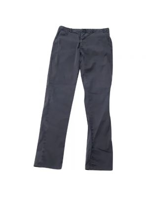 Pantalones de algodón Maison Margiela Pre-owned azul