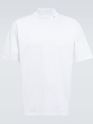 Jersey bombažna majica Due Diligence bela