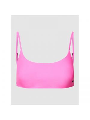 Biustonosz typu bralette na regulowanych, cienkich ramiączkach model ‘PURE’ Hugo - Różowy