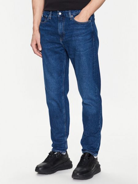 Straight fit džíny Calvin Klein Jeans modré