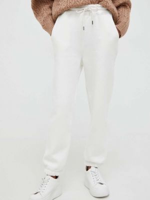 Spodnie sportowe Answear Lab białe