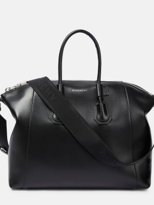 Kožená športová taška Givenchy čierna