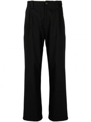 Pantaloni chino plisate Studio Tomboy negru