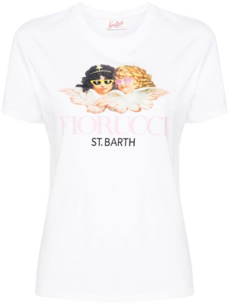 Majica s potiskom Mc2 Saint Barth bela