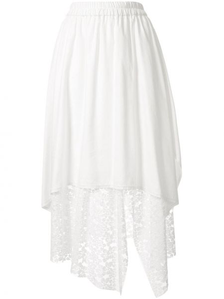 Falda de encaje Goen.j blanco