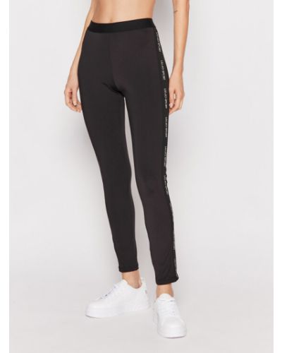 Liu Jo Sport Leggings TF2247 J6351 Fekete Slim Fit