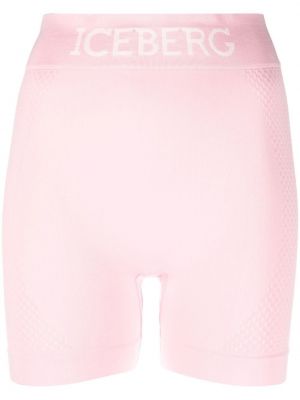 Велосипедни шорти Iceberg розово
