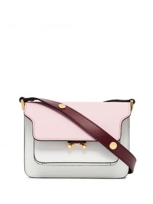 Lær mini bag Marni